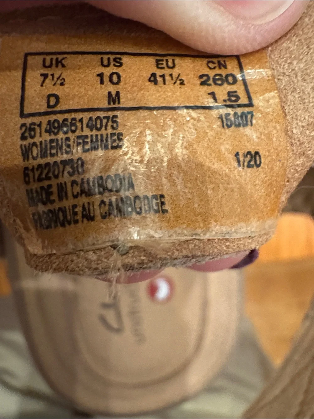 Clarks Taupe/Beige Wedge Sandals